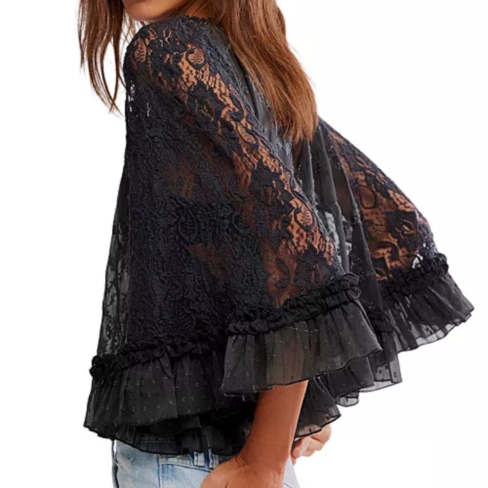 Free People Carly Cape Top - Picture 5 of 5
